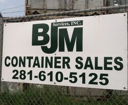 BJM Services Sign