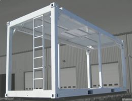 Open Frame Container